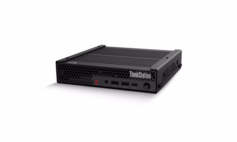 מחשב נייח Lenovo ThinkStation P3 Tiny Gen 2 30K5002UIV Ultra 9 285T 64G 2T RTX A1000 8G W11 Pro פי סי אונליין