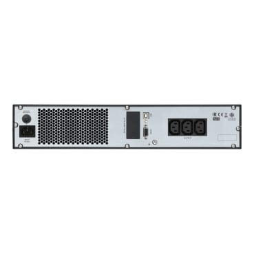 אל פסק APC SRV1KRIRK — מבט אחורי עם שלוש יציאות IEC C13