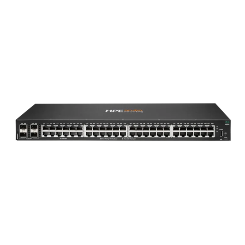 HPE Aruba Networking CX 6000 48G 4SFP Switch