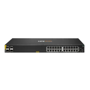 HPE Aruba Networking CX 6100 24G Class4 PoE 4SFP 370W Switch
