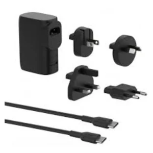 מטען היברידי Belkin BPZ003BT1MBK-B6 | קיר PD ‏25W | סוללת גיבוי 5000mAh ‏20W | ערכת מתאמים