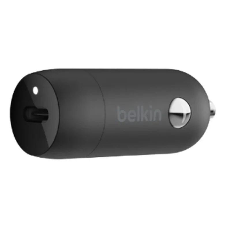 מטען רכב Belkin CCA004btBK | 30W USB-C PD/PPS | ללא כבל | שחור – תמונת מוצר