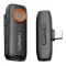מיקרופון אלחוטי Hohem MIC-01 KIT 1 | משדר אחד | USB-C ומארז טעינה | 195221000776