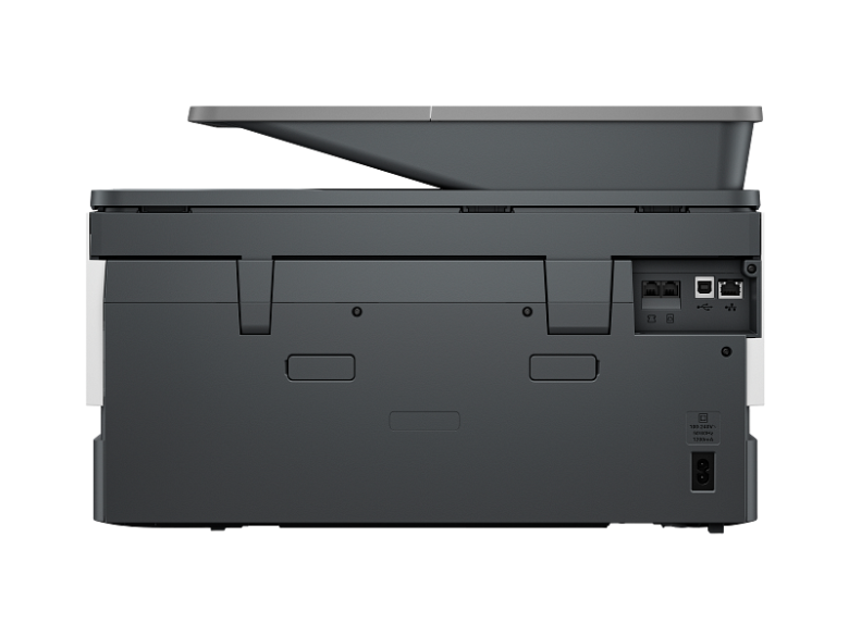 גב מדפסת HP OfficeJet Pro 9123 403V9B עם חיבורי USB, רשת ופקס
