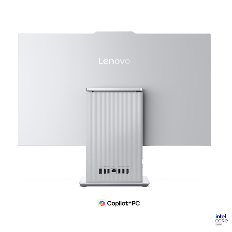 מחשב All In One Lenovo IdeaCentre AIO 27IPH11 בצבע Cloud Grey — מבט אחורי
