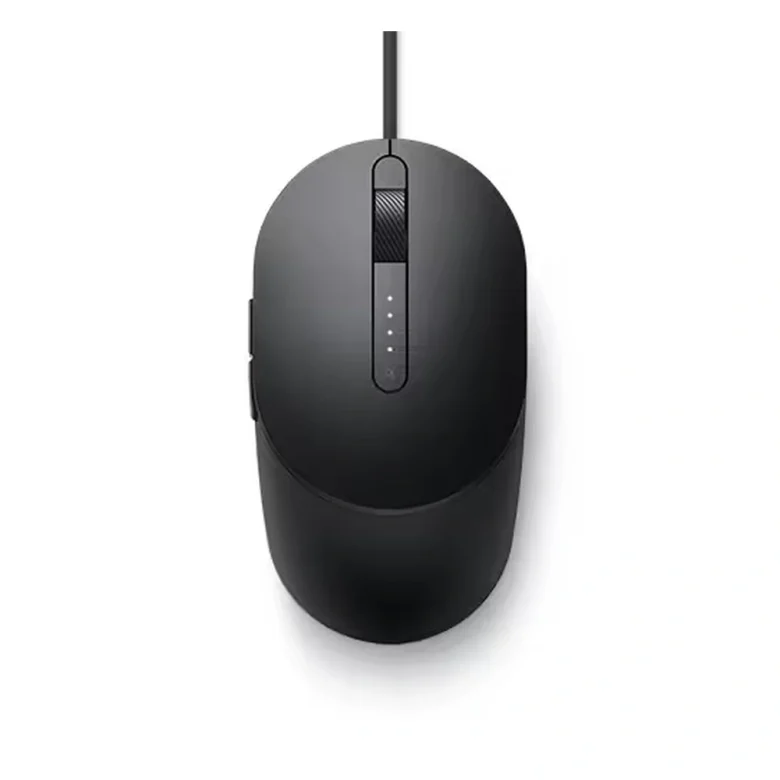 עכבר Dell MS3220 שחור במבט על, תמונת יצרן