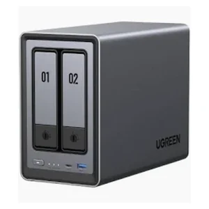 שרת NAS UGREEN NASync DXP2800 אפור, ללא כונני אחסון