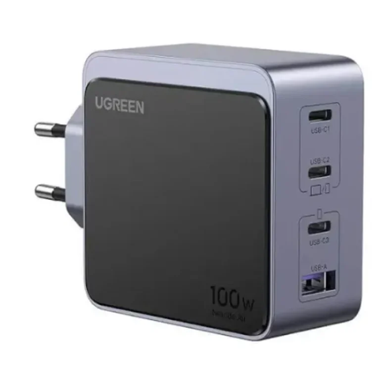 מטען קיר UGREEN Nexode S X565 35043 | GaN 100W | 4 יציאות USB