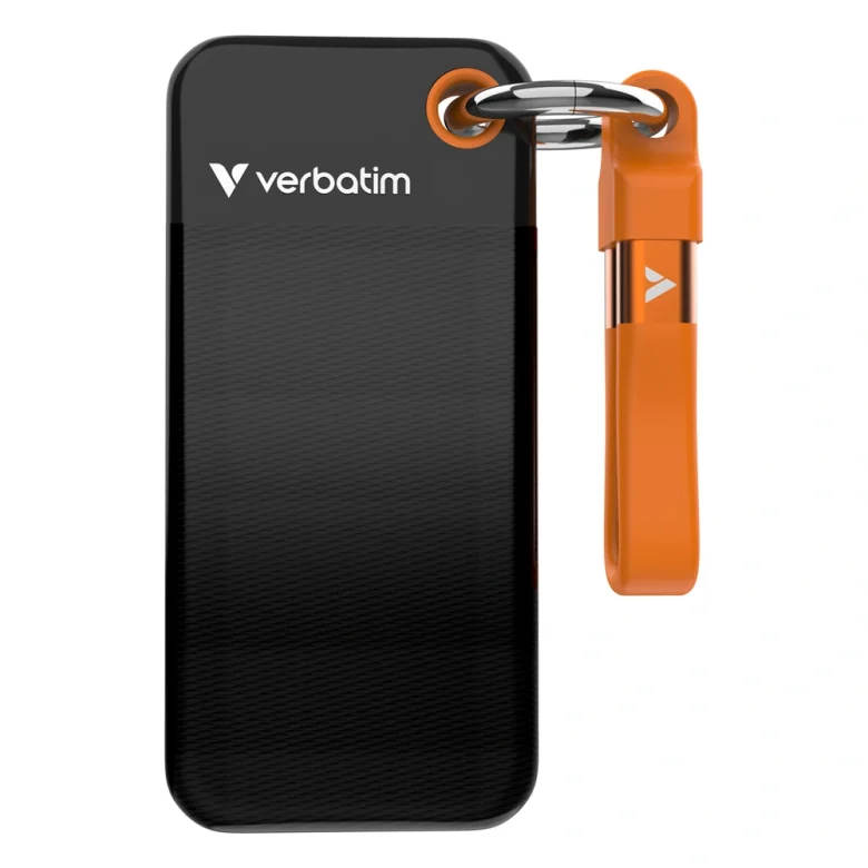 כונן SSD חיצוני – Verbatim Pocket SSD – 2TB – 32197 – USB-C עד 1000MB/s