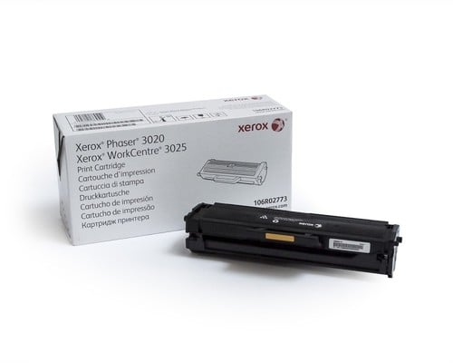 טונר מקורי לייזר שחור זירוקס XEROX PHASER 3020 106R02773