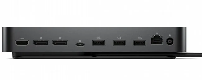 תחנת עגינה Dell Pro Dock WD25 | תמיכה ב-4 מסכים | HDMI 2.1 + DP 1.4 + USB-C | טעינה 100W | רשת 2.5GbE | תואם Windows/Linux