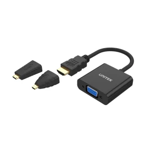 מתאם Unitek Y 6355 HDMI To VGA 1