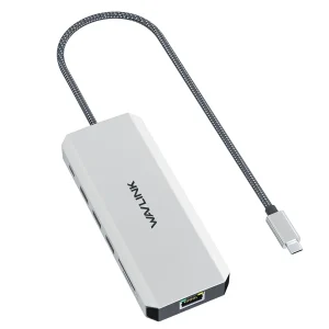 תחנת עגינה WL-UMD306 USB-C Triple Display 12-in-1 Dock | WL-UMD306 | USB-C PD 85W | 12 יציאות | 8K/4K@144Hz | 2.5G Ethernet