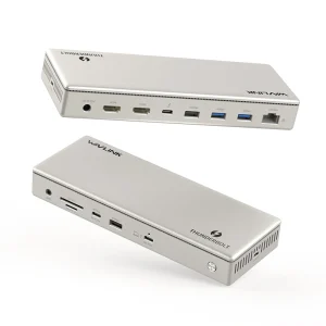 תחנת עגינה ThunderDock Elite WL-UTD45 | WL-UTD45 | Thunderbolt 4 | 96W PD | 3x 4K@60Hz | 2.5G Ethernet