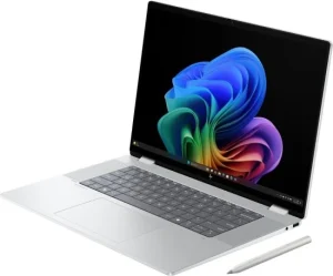 מחשב נייד HP OmniBook X Flip 16-AS0000NJ | BT0F1EA | Intel Core Ultra 7 256V | 16GB | 1TB | Intel Arc 140V | Windows 11 Home | Touch