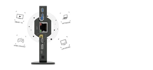 תחנת עגינה UG69DK7 USB-C Universal Docking Station | UG69DK7 | USB 3.0 | 2x 4K | Gigabit Ethernet | 6x USB-A