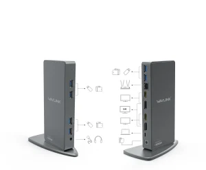 תחנת עגינה UG69DK7 USB-C Universal Docking Station | UG69DK7 | USB 3.0 | 2x 4K | Gigabit Ethernet | 6x USB-A