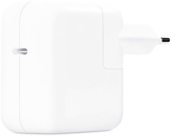 מטען קיר Apple 30W USB C MW2G3ZMA 30W USB C שנה אחריות פי סי אונליין 1