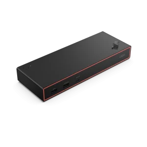 תחנת עגינה Lenovo ThinkPad USB4 Dock 5000 40BF0100IS 100W 65W 4 מסכים 4K USB4 פי סי אונליין