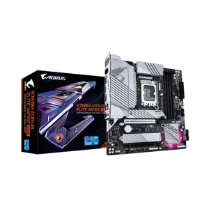 לוח אם Gigabyte B760M AORUS ELITE WIFI6E GEN5 | DDR5 | Wi-Fi 6E
