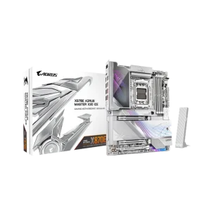 לוח אם Gigabyte X870E AORUS MASTER X3D ICE | DDR5 | Wi-Fi 7