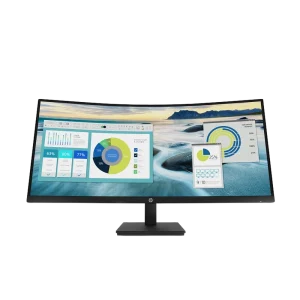 מסך מחשב | קעור | 34" | HP צג מעוגל HP P34hc G4 WQHD USB-C | 21Y56AA | WQHD UltraWide | VA | USB-C 65W | SPK