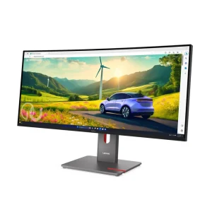 מסך מחשב | קעור | 34" | Lenovo ThinkVision P34WD-40 | 64ADGAT1IS | WQHD UltraWide | 120Hz | IPS | USB-C 140W | SPK