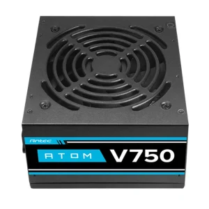 ספק כוח | Antec ATOM V750 Active PFC 120MM silent fan | 750W | Non-Modular