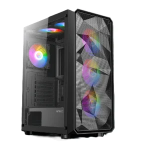 מארז מחשב | שחור | Antec AX83 | Gaming Mid Tower | ATX, micro-ATX, mini-ITX | GPU 300mm