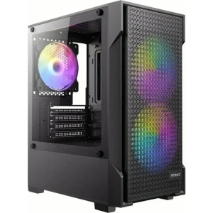 מארז מחשב | שחור | Antec VX100M | Mini Tower | micro-ATX, mini-ITX | GPU 275mm