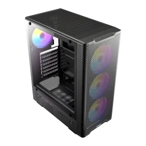 מארז מחשב | שחור | Antec VX310 | Mid Tower | ATX, micro-ATX, mini-ITX | GPU 320mm