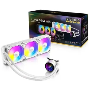 קירור נוזלי למעבד | לבן | Antec משולש LUNA 360 | ARGB | 360 | AMD AM5, AM4 | LGA2066