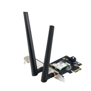 כרטיס רשת אלחוטי | Asus PCE-AXE5400 | Wi-Fi 6E | PCIe | Bluetooth 5.2 במלאי VD
