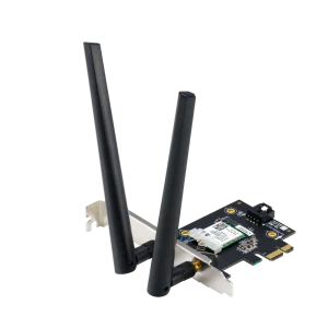 כרטיס רשת אלחוטי | Asus PCE-BE6500 | Wi-Fi 7 | PCIe | Bluetooth 5.4 במלאי VD