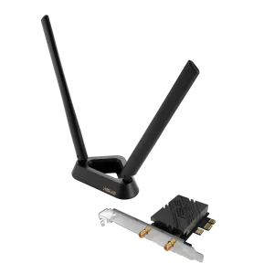 כרטיס רשת אלחוטי | Asus PCE-BE92BT | Wi-Fi 7 | BE9400 | PCIe במלאי VD