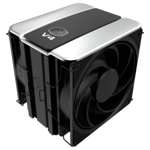 קירור אוויר למעבד | שחור | Cooler Master קירור למעבד CoolerMaster V4 ALPHA 3DHP | 240W | 2x120mm | AM4/AM5 | LGA1851