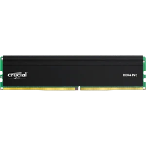 זיכרון למחשב נייח Crucial Pro | 16GB | DDR4 | 3200MHz | CL22 | EXPO/XMP | DIMM