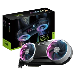 כרטיס מסך | Gigabyte GeForce RTX 5080 AORUS RTX 5080 INFINITY WINDFORCE HYPERBURST | 16GB | GDDR7 | HDMI + 3DP | PCI-E 5.0