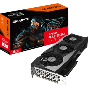 כרטיס מסך | Gigabyte RADEON RX 7600 Gaming OC | 8GB | GDDR6 | 2HDMI + 2DP | PCI-E 4.0
