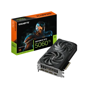 כרטיס מסך | Gigabyte GeForce RTX 5060 Ti WindForce 2 | 8GB | GDDR7 | HDMI + 3DP | PCI-E 5.0