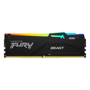 זיכרון למחשב נייח KINGSTON FURY Beast RGB | 16GB | DDR5 | 6000MHz | CL36 | EXPO/XMP | DIMM