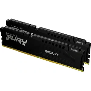 זיכרון למחשב נייח Kingston Fury Beast | 64GB (2x32GB) | DDR5 | 6000MHz | CL30 | EXPO/XMP | DIMM