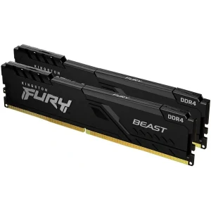 זיכרון למחשב נייח Kingston Fury Beast Black | 32GB (2x16GB) | DDR5 | 6000MHz | CL36 | EXPO/XMP | DIMM