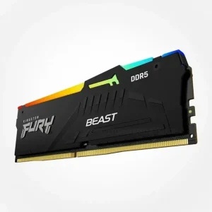 זיכרון למחשב נייח Kingston Fury Beast RGB | 16GB | DDR5 | 5600MHz | CL36 | EXPO/XMP | DIMM