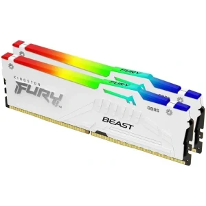 זיכרון למחשב נייח Kingston Fury Beast RGB | 32GB (2x16GB) | DDR5 | 6400MHz | CL32 | EXPO/XMP | DIMM