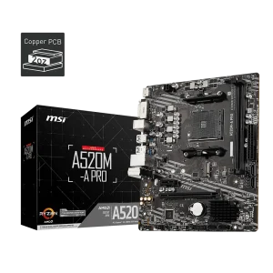 לוח אם | MSI A520M-A PRO | DDR4