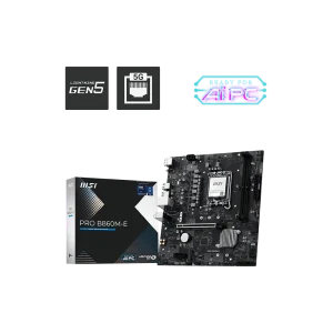 לוח אם | MSI PRO B860M-E | DDR5
