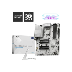 לוח אם | MSI PRO Z890-S WIFI WHITE | DDR5 | Wi-Fi 7