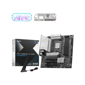 לוח אם | MSI PRO B860M-A WIFI | DDR5 | Wi-Fi 7