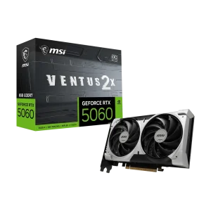 כרטיס מסך | MSI GeForce RTX 5060 8G VENTUS 2X OC V1 | 8GB | GDDR7 | HDMI + 3DP | PCI-E 5.0